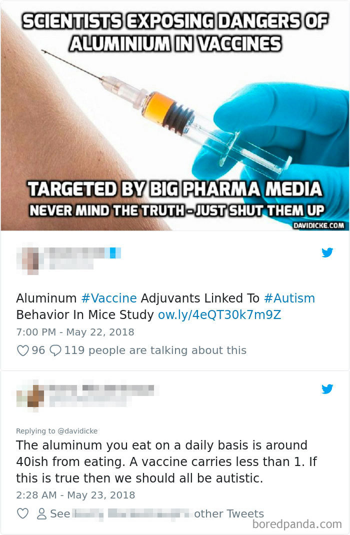 Vaxxer Says Mice Study Shows Autism In Vaccines