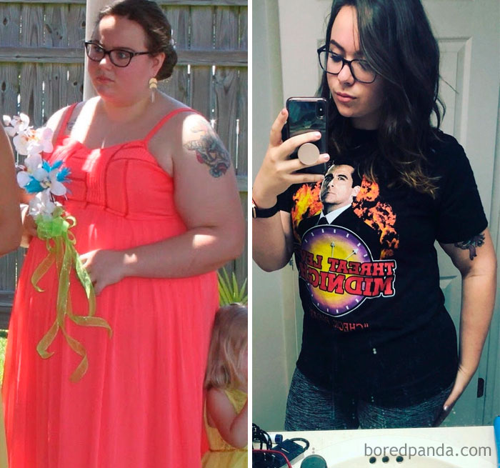 111 Lbs Down In 12 Months. 20 Lbs Until My Goal! Excuse My “Before” Face. I Was Crying At A Wedding