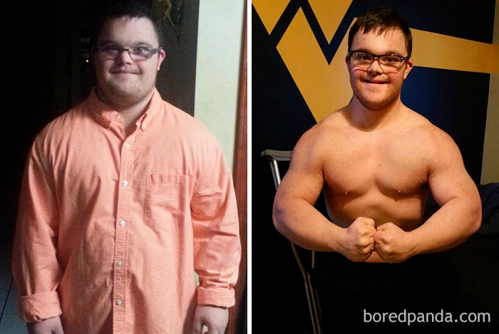 Collin Clarke Has Down Syndrome, But Still Managed To Lose Weight And Gain Muscle Mass