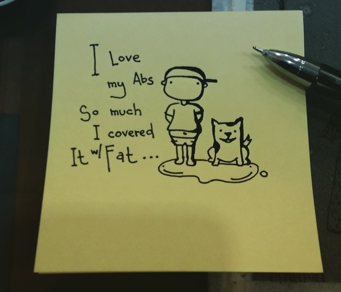 I Create Illustrations Based On What I Hear, See, Feel And Think When I Have Free Time At The Office