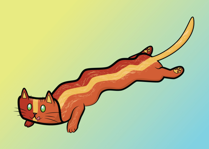 I Combined Two Of My Favorite Things: Cats And Food (New Illustrations)