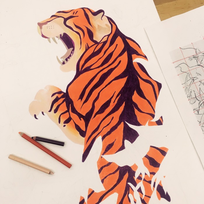How A Non-Illustration Student Used Colored Pencils To Become An Illustrator