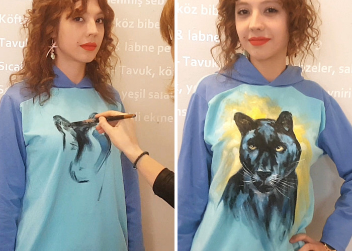 I Painted Clothes On People To Show How Mass-Market Clothing Can Be Turned Into The Piece Of Art.