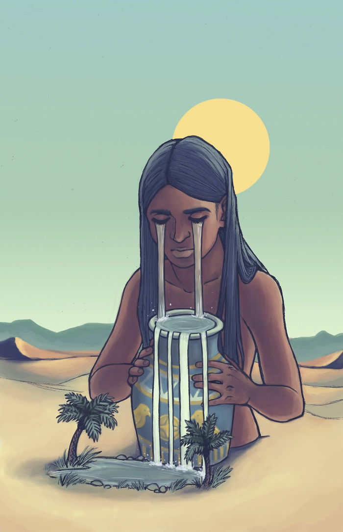 Illustrator Recreates The Zodiacs As Goddesses, Starts Appreciating The Myths Behind The Signs