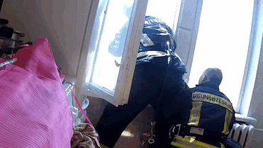 The Way This Latvian Fireman Catches A Suicidal Woman Falling To Her Death Stuns The Internet