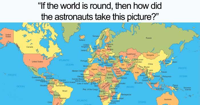 People Can't Stop Trolling Flat-Earthers With Hilarious Memes | Bored Panda