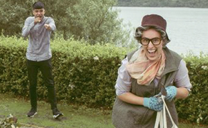 This Woman Flies 4,000 Miles Only To 'Tag' Her Friend, And His Reaction Is Priceless