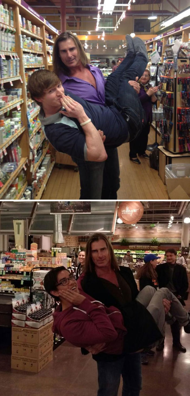 A Buddy Of Mine Met Fabio, It's All Down Hill From Here...