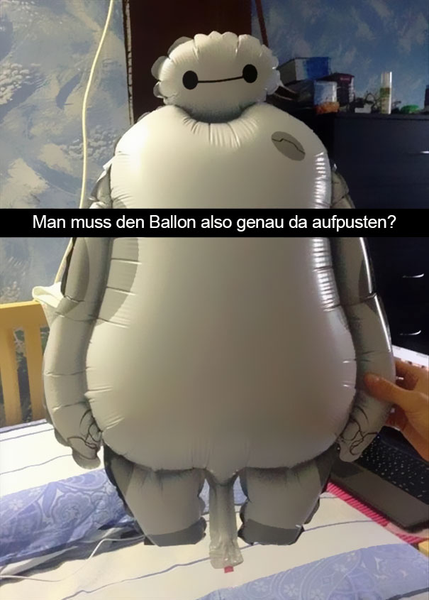 Dieser Ballon ist für Kinder?