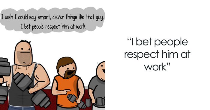 This Guy Sums Up Every Person At The Gym In Hilarious Comics And The Old Man Will Crack You Up
