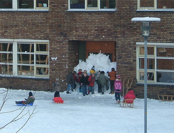 Kids Work Together To Create Eternal Recess