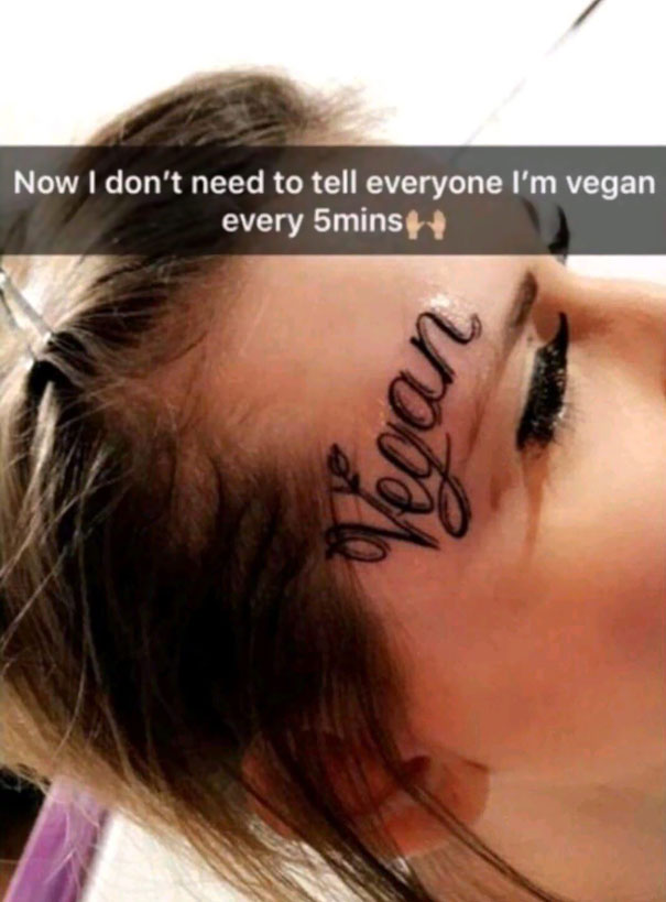 The Girl With The Vegan Tattoo