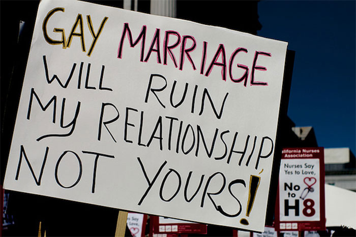 Gay Marriage Will Ruin My Relationship Not Yours!