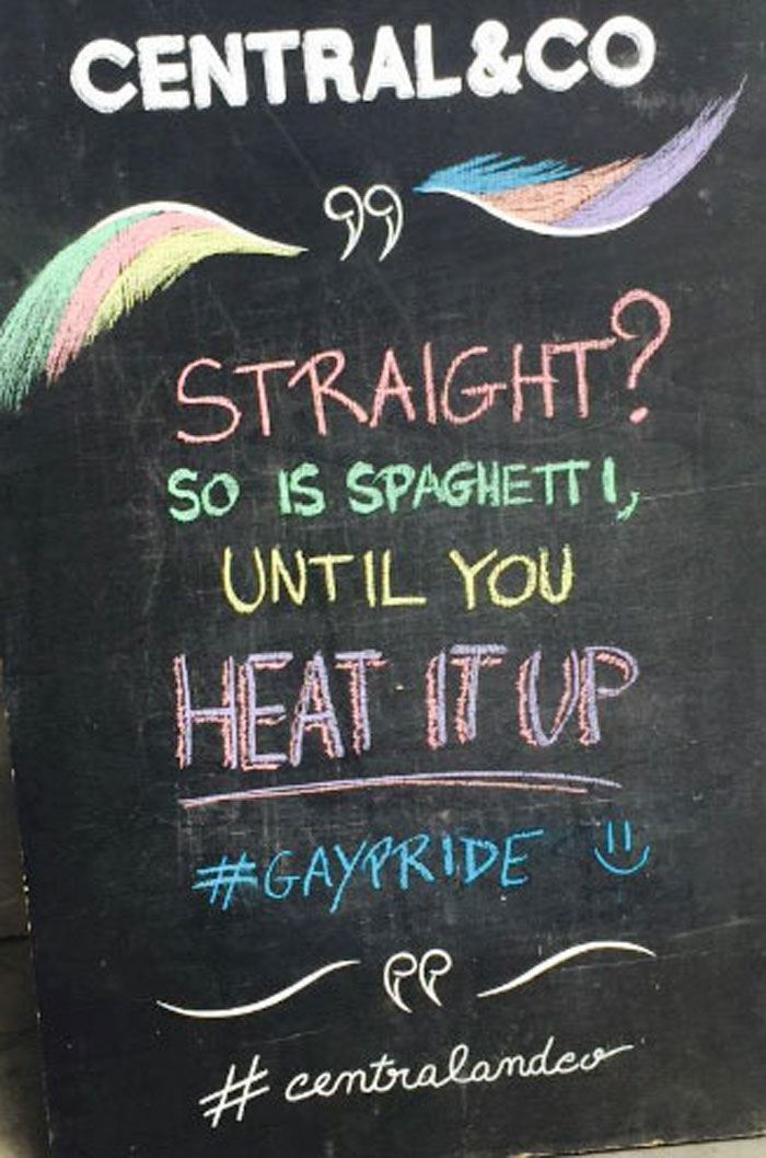 Straight? So Is Spaghetti, Until You Heat It Up