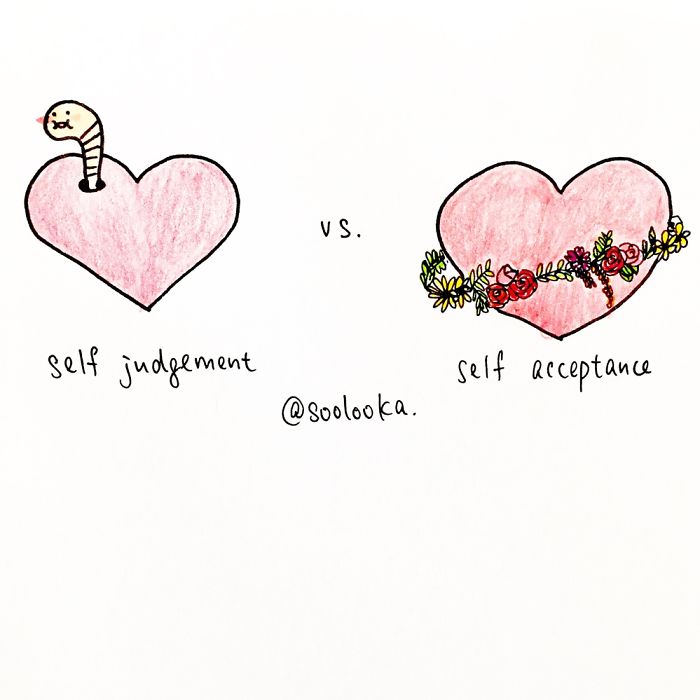 Self Acceptance Vs Self Judgement