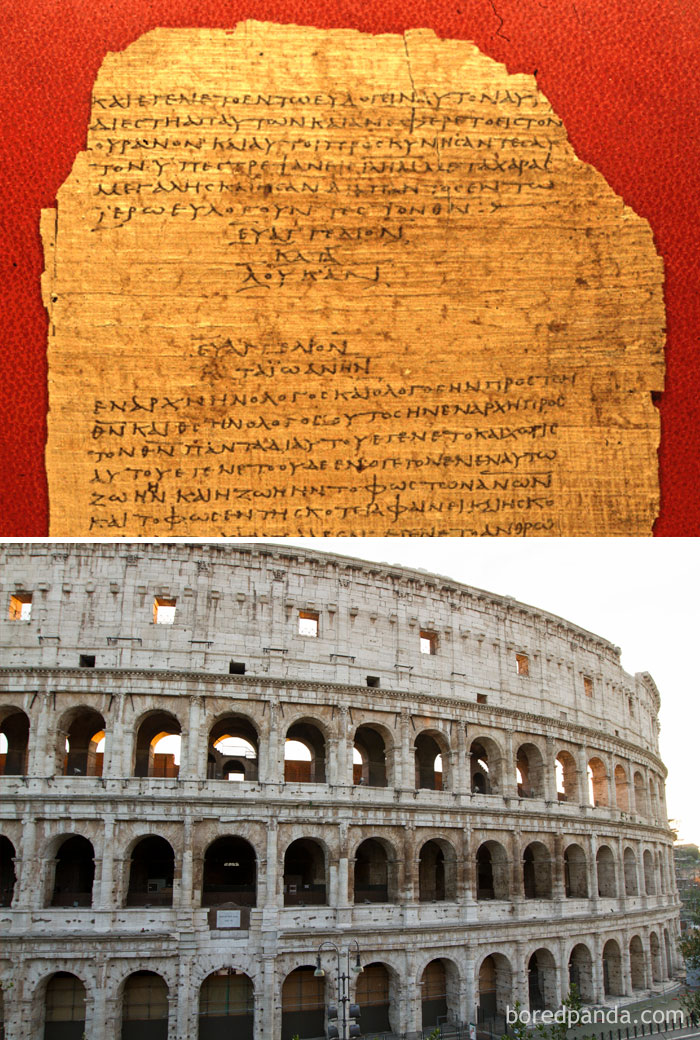 The Colosseum In Rome, Italy, Was Unveiled In 80 A.D., Around The Same Time The Gospel Of Luke And The Acts Of The Apostles In The Bible Were Written
