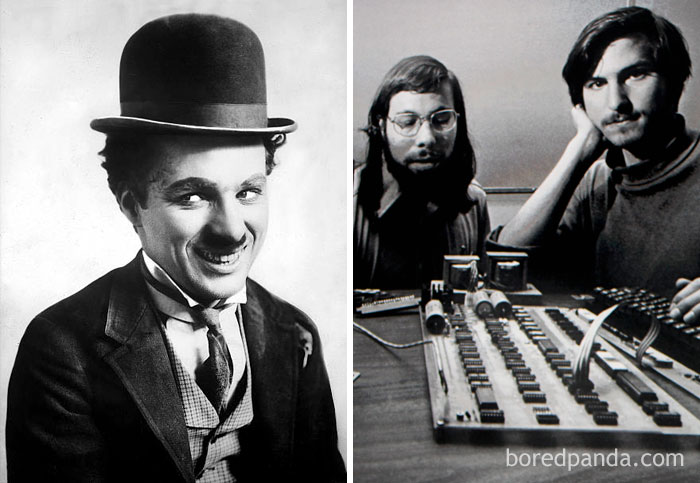 Charlie Chaplin Died In 1977, The Same Year Apple Was Incorporated