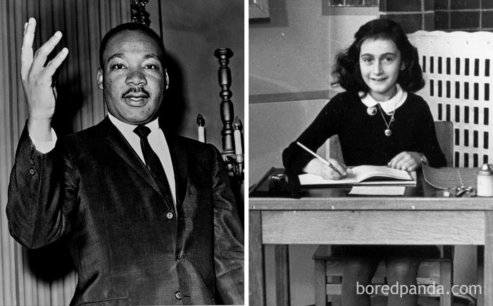 Anne Frank And Martin Luther King Junior Were Born In The Same Year (1929)
