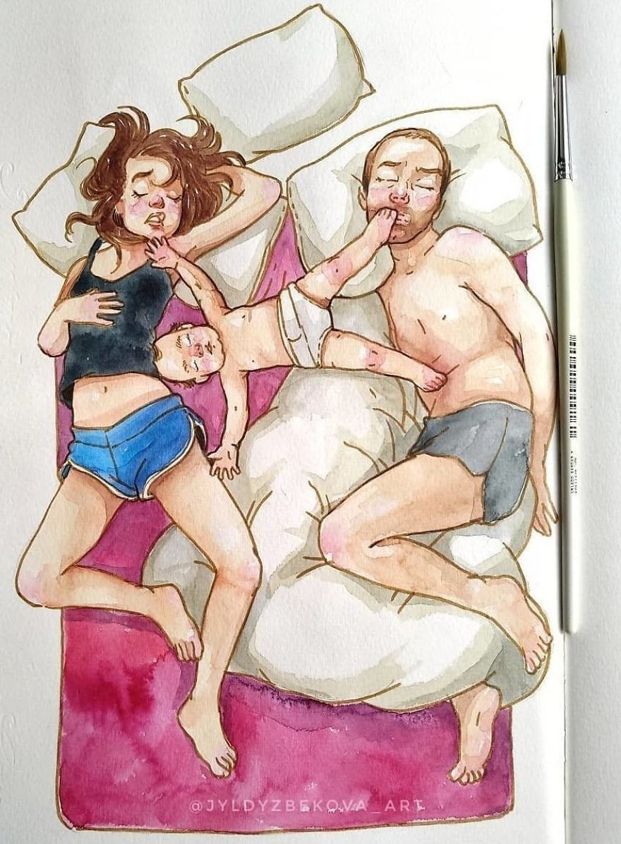 Funny Mother Illustrations