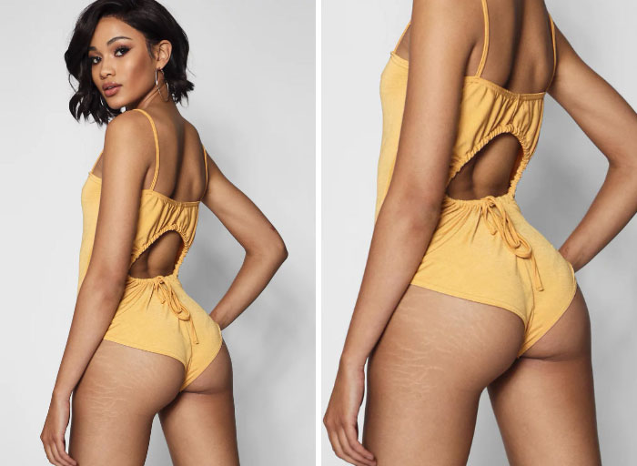 Boohoo Posts Image Without Photoshopping Model’s “Imperfections” Out And The Internet Is Saying FINALLY