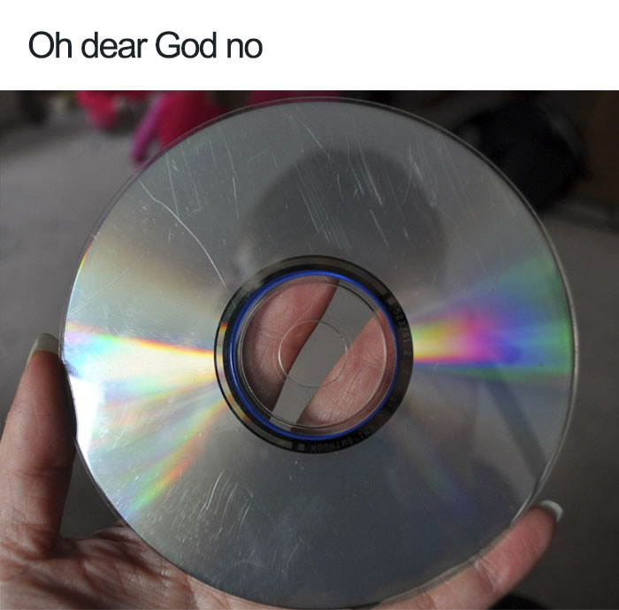 Scratched CDs