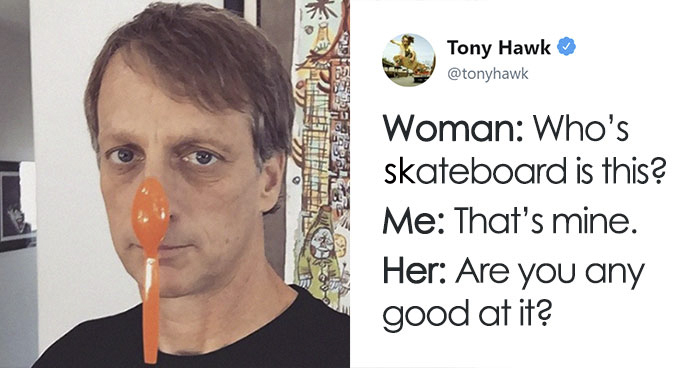 8 Embarrassing Times People Didn’t Realize They Were Talking To Tony Hawk, And It Escalated Hilariously