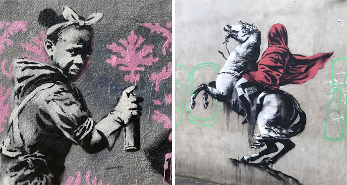 Banksy “Vandalizes” Paris With Six New Works, And They Carry An Important Message