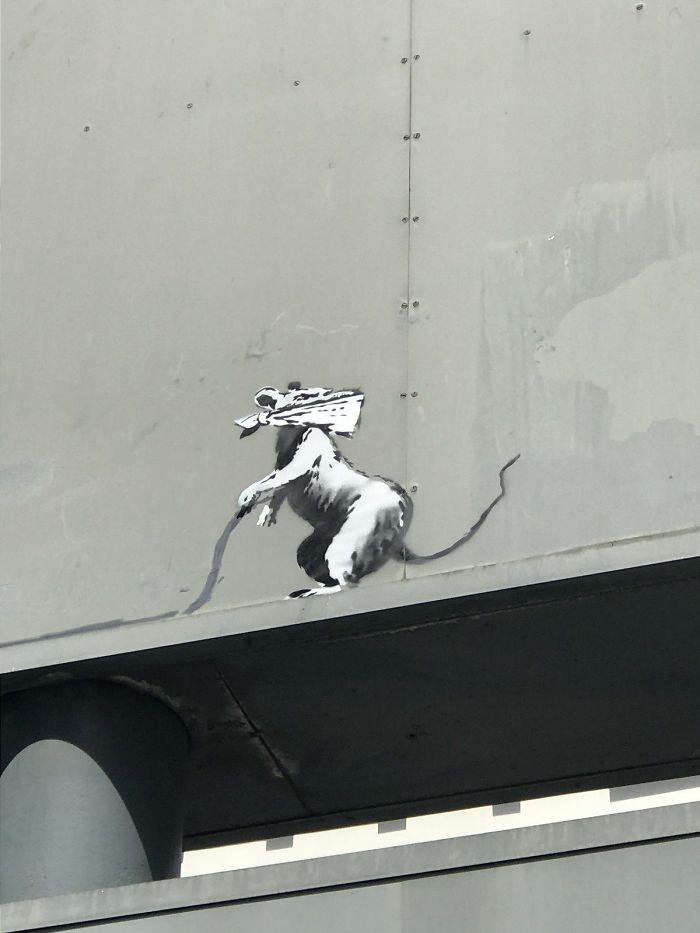 Banksy "Vandalizes" Paris With Six New Works, And They Carry An Important Message