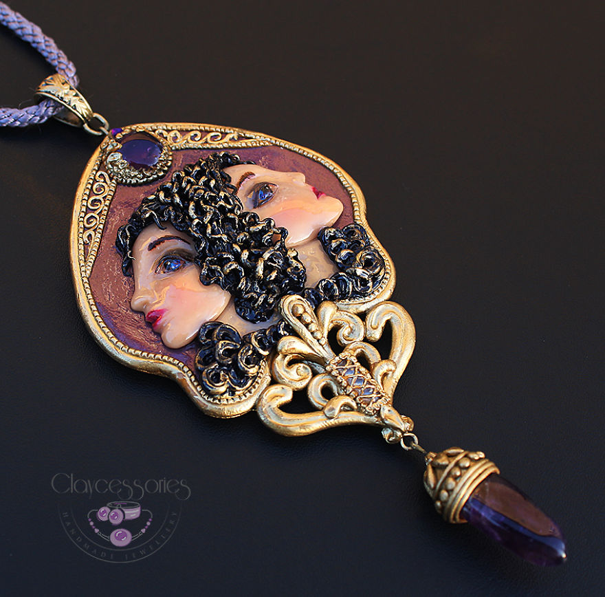 I Use Polymer Clay To Create Unique Art Jewellery