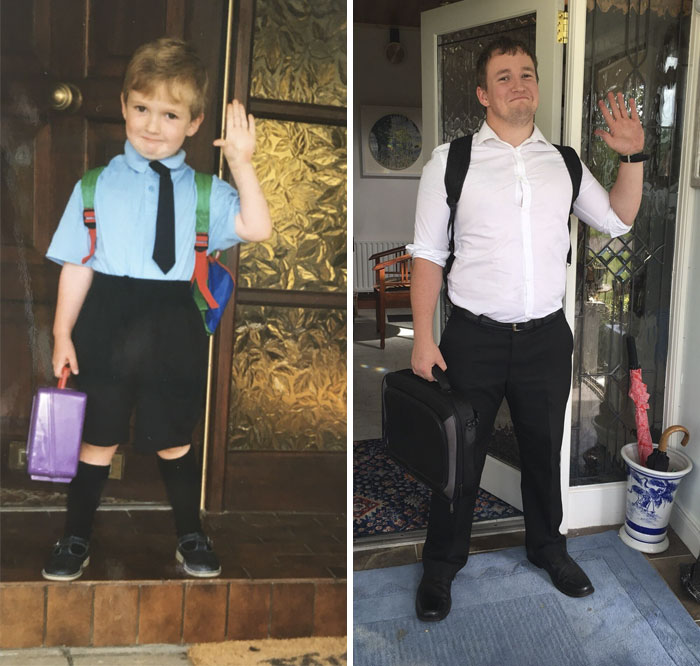 First Day Of Primary School Vs Last Day Of Teacher Training