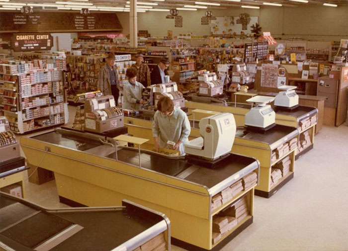 Interior Of Northland Foods, Thief River Falls, MN, In The 70's