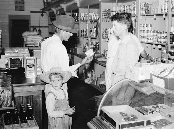 Scene In The Cooperative Store At Irwinville Farms, Georgia, 1938
