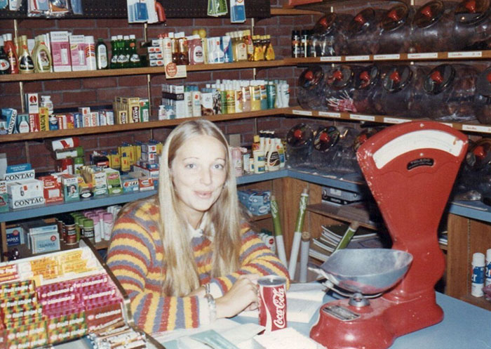 Working At A General Store, 1973