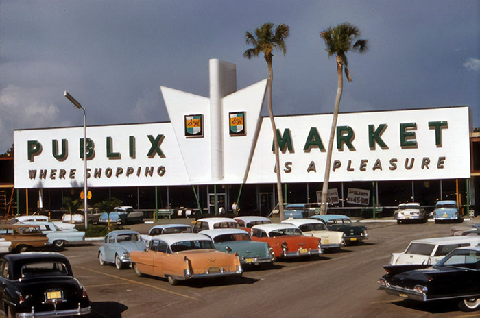 Publix Market In Sarasota, Florida, 1961