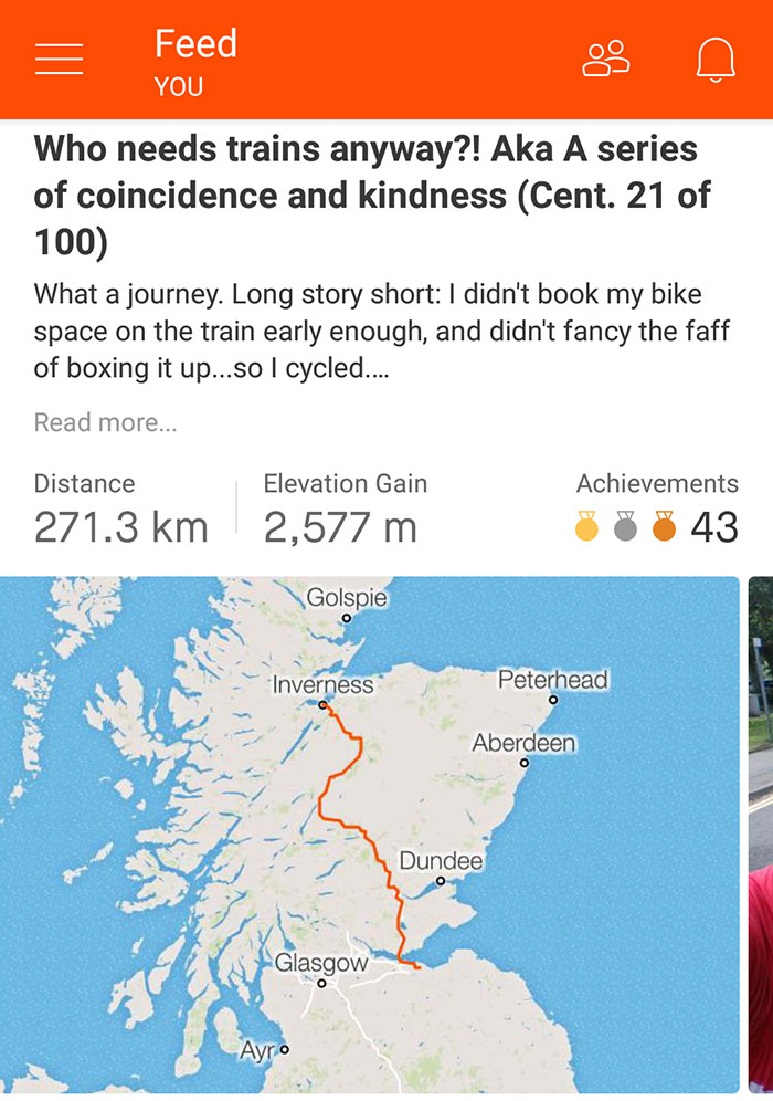 This Guy Was Not Allowed To Put His Bike On A Train, So He Cycled 170 Miles And Here Is What He Experienced On His Trip