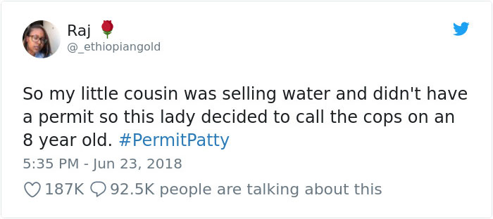 Woman Calls Cops On 8-Year-Old Selling Water, So Internet Digs Up Some Interesting Facts About Her