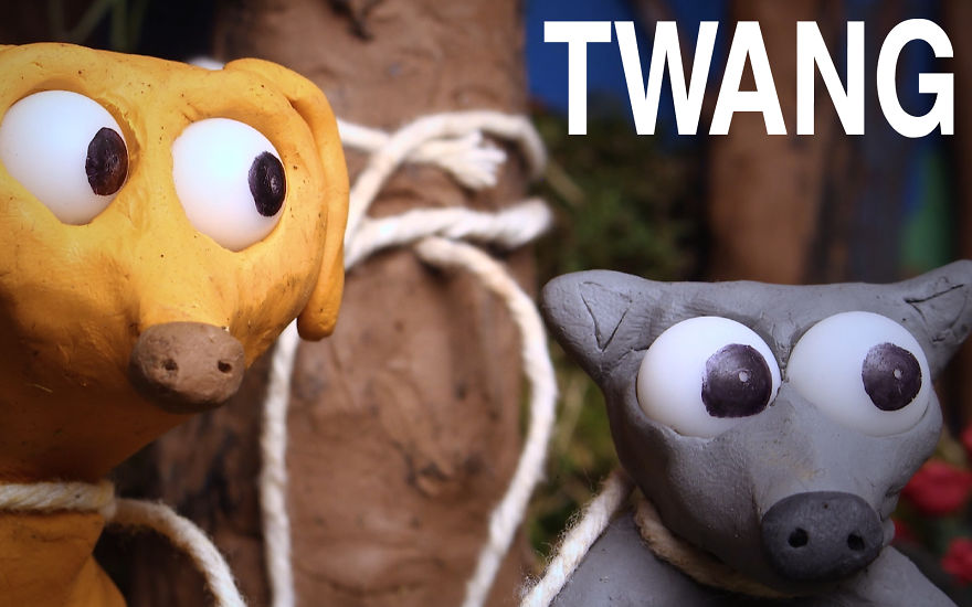I Made This Animation Of Two Adorable Clay Dogs
