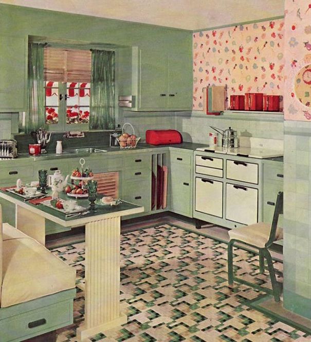100 Years Of Kitchen Designs