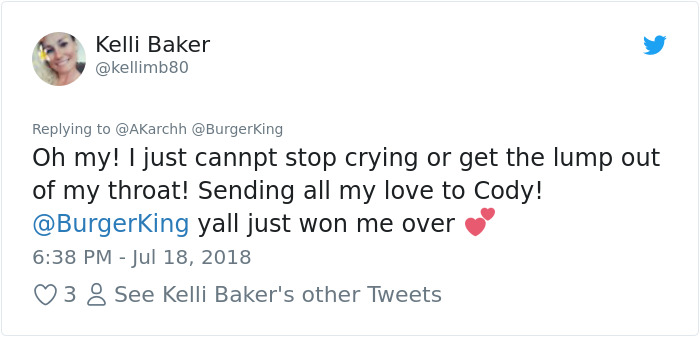 Sick Dog Get His Dream Fullfilled By Burger King After They Offer Free Burgers For The Rest Of His Life