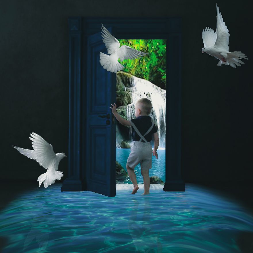 I Create Magical Photo Manipulations With My Son