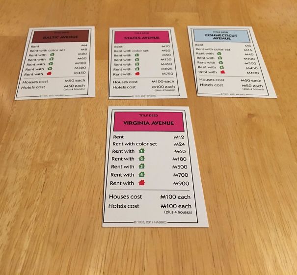 The Monopoly Deed Cards Are Cut Wrong. I Can Barely Focus On Bankrupting My Kids