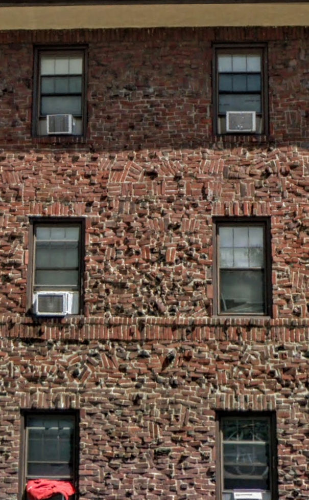 This Brickwork On A Philly Apartment Building