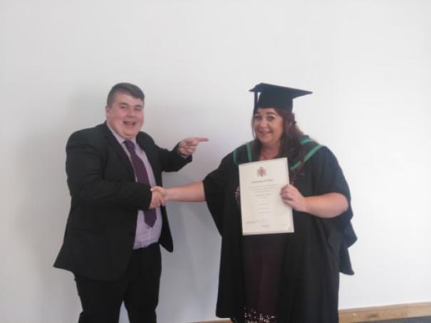 My Mum Just Graduated With A First Class Honours Degree After Leaving School At Sixteen To Have Me, And Being Diagnosed Dyslexic As An Adult, And I Think That's Pretty Awesome