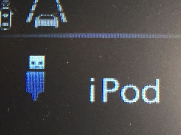 The Usb Icon On This Car Display