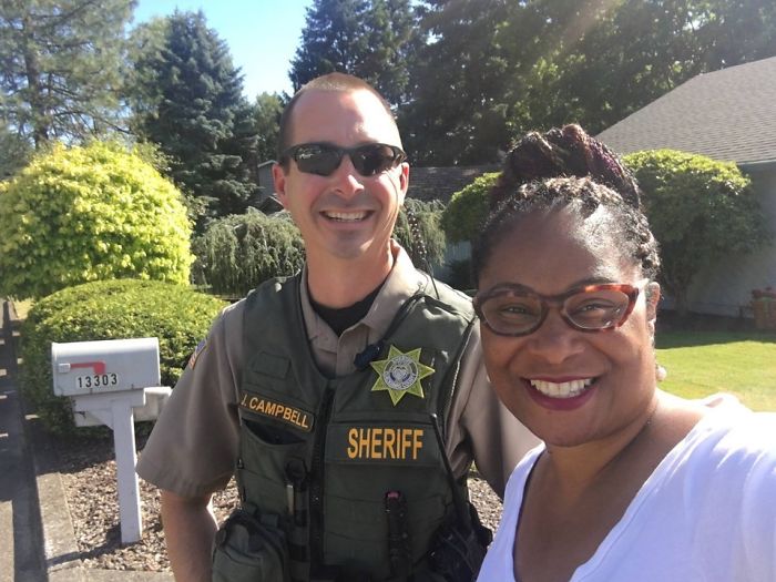 A Woman Called The Police On Rep. Janelle Bynum, A Black Oregon State Legislator Who Was Canvassing Alone In A Neighborhood She Represents. A Deputy Showed Up And Took A Picture With Her