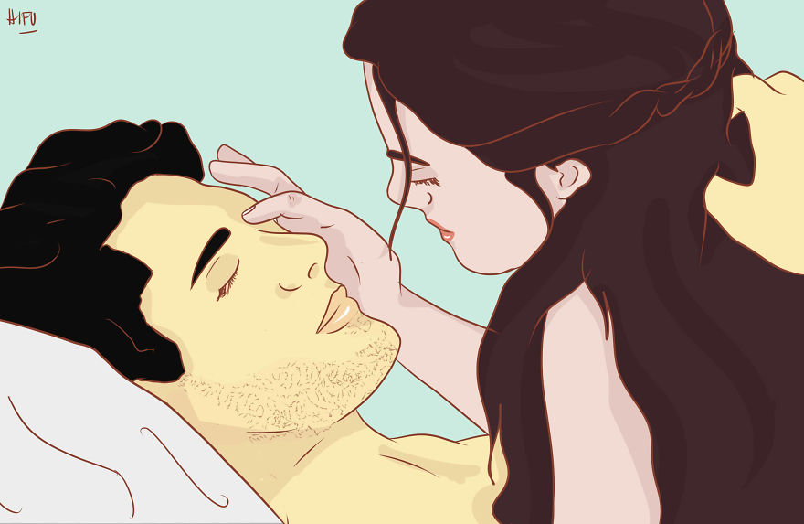 7+ Illustrations Of Cute Couples You Will Love