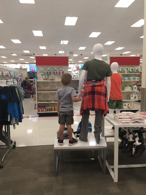 Lost My Kid In Target... Found Him Here