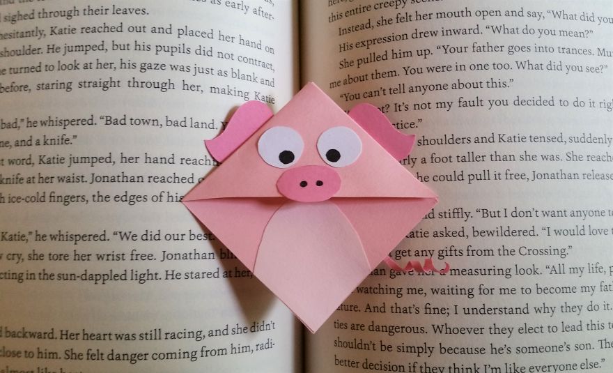 Adorable Handmade Corner Bookmarks