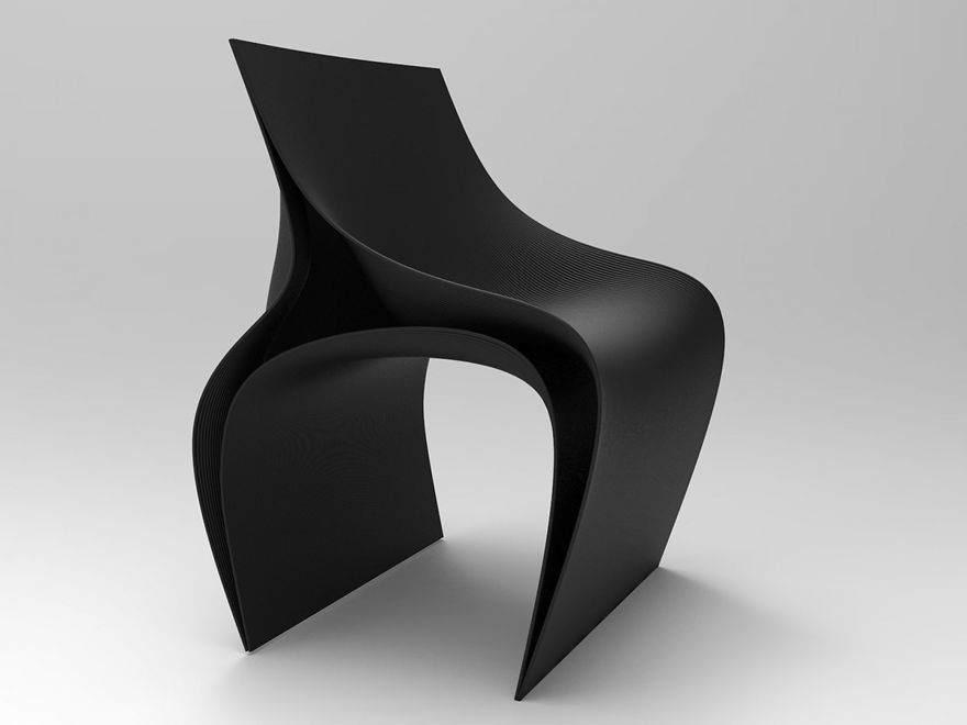 Launch Of Avant-Garde 3d-Printed Chairs By Zaha Hadid, Ross Lovegrove And Daniel Widrig