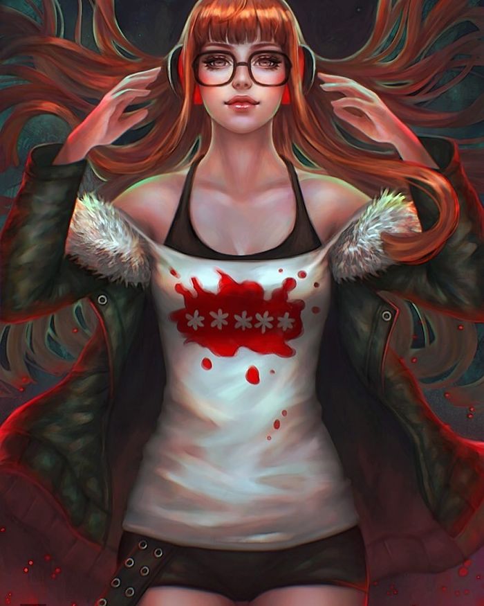 Futaba Sakura From Persona 5 ❤️ Commission For The Lovely